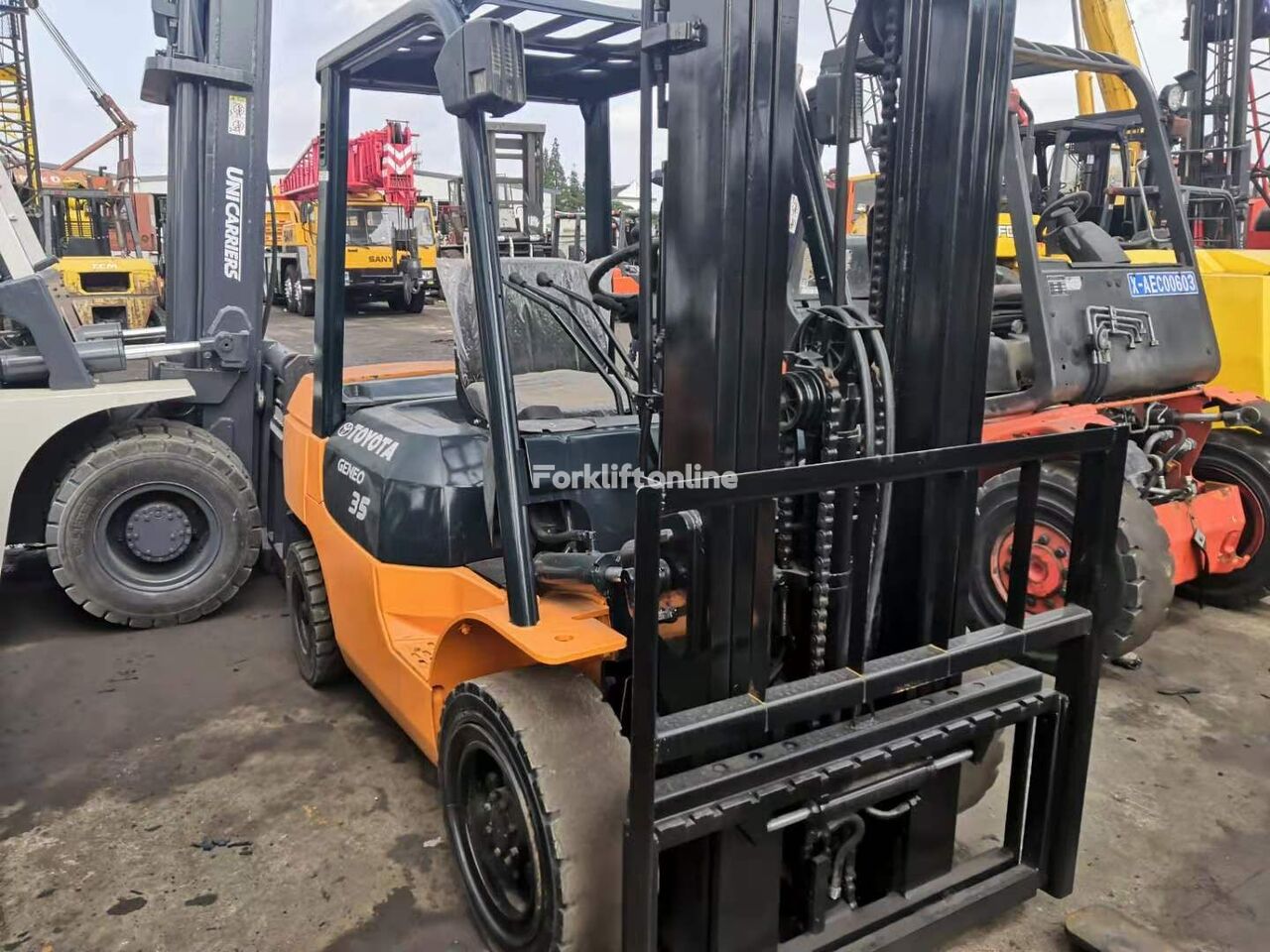 Toyota FD35  diesel forklift